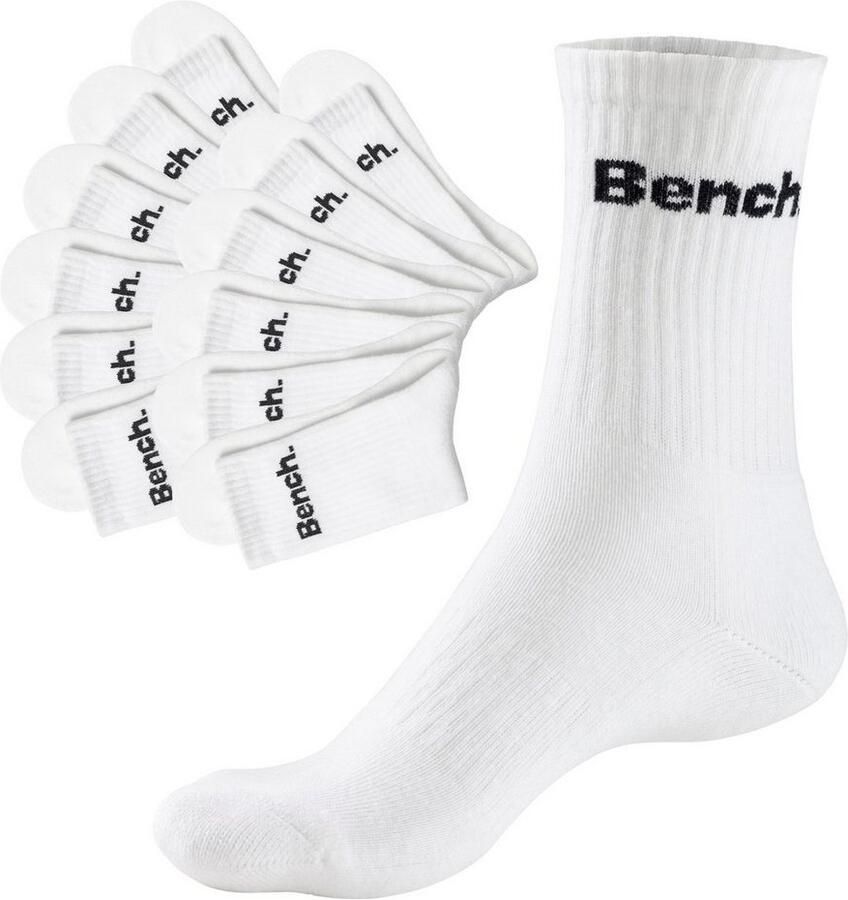 Bench. Tennissokken met voetbekleding (set 12 paar)