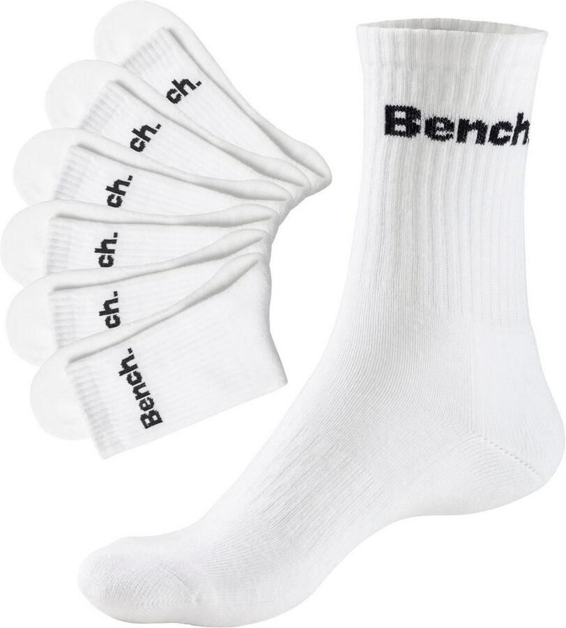 Bench. Tennissokken met voetbekleding (set 6 paar)