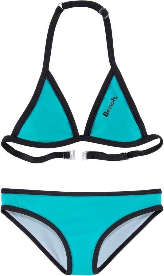 Bench. Triangelbikini met logoprint aan top en broekje - Foto 3