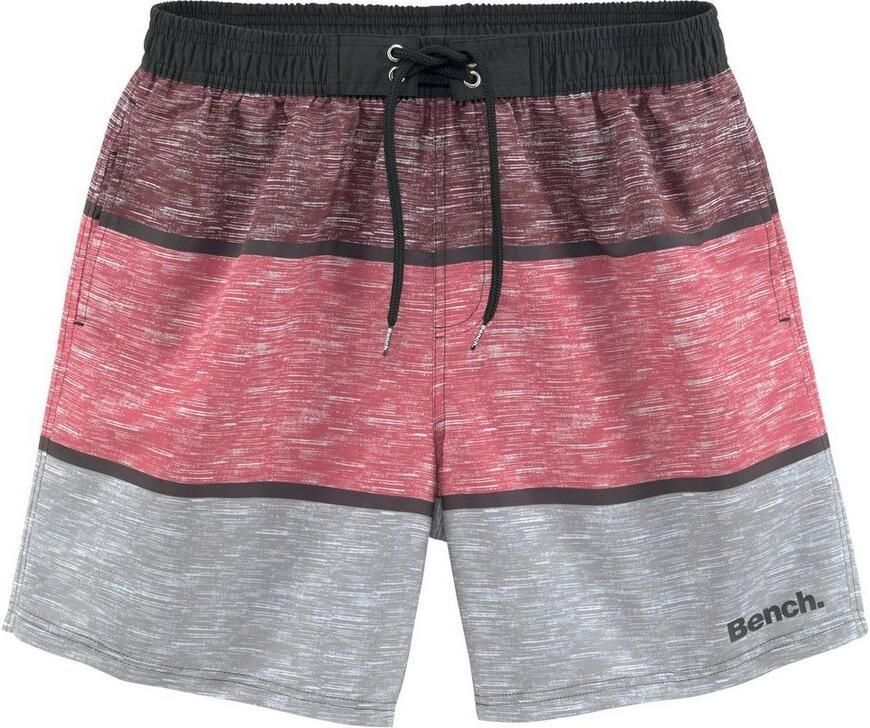 Bench. Zwemshort Mac in een trendy blokstrepen-look