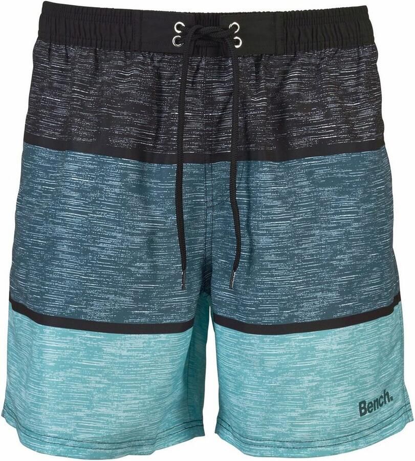 Bench. Zwemshort Mac in een trendy blokstrepen-look