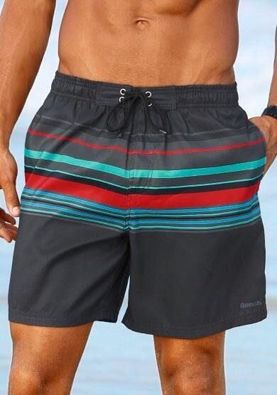 Bench. Zwemshort met contrastkleurige strepen - Foto 3