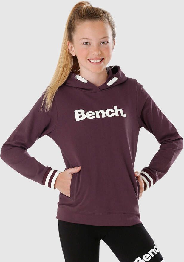 Bench. Hoodie met frontprint