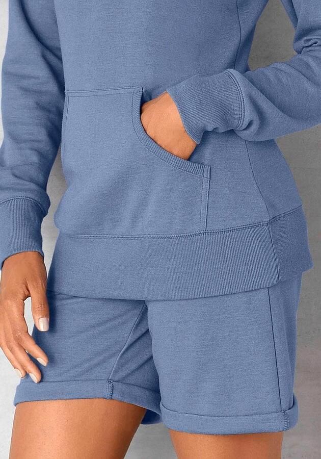 Bench. Loungewear Bermuda met opgerolde pijpzomen en zijzakken loungewear - Foto 5