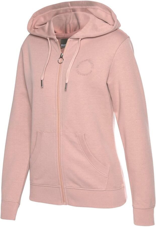 Bench. Loungewear Capuchonsweatvest Met geborduurd logo met logo en kangoeroezak loungewear - Foto 5