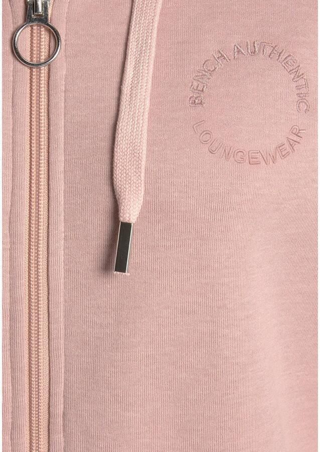 Bench. Loungewear Capuchonsweatvest Met geborduurd logo met logo en kangoeroezak loungewear - Foto 4