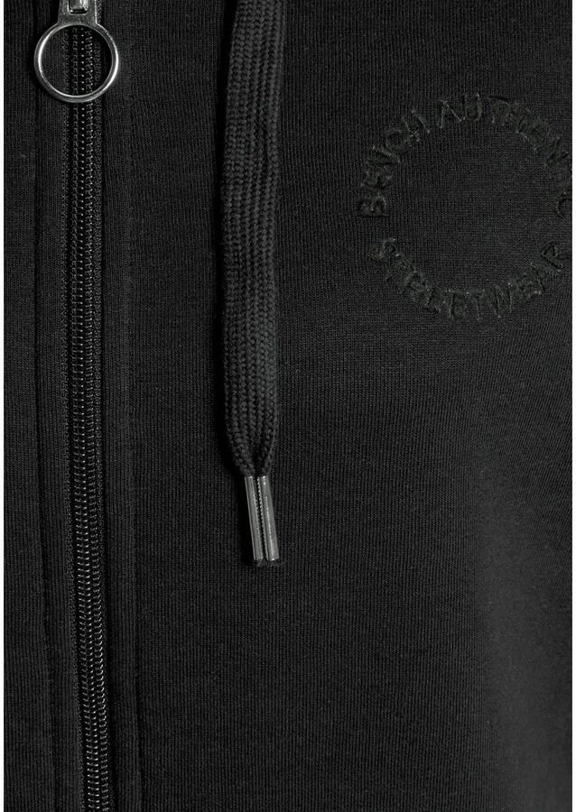 Bench. Loungewear Capuchonsweatvest Met geborduurd logo met logo en kangoeroezak loungewear - Foto 3