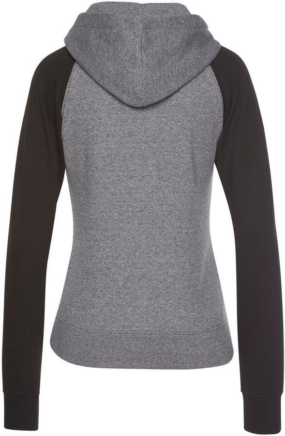 Bench. Loungewear Capuchonsweatvest met kleurafgebakende mouwen loungepak - Foto 5