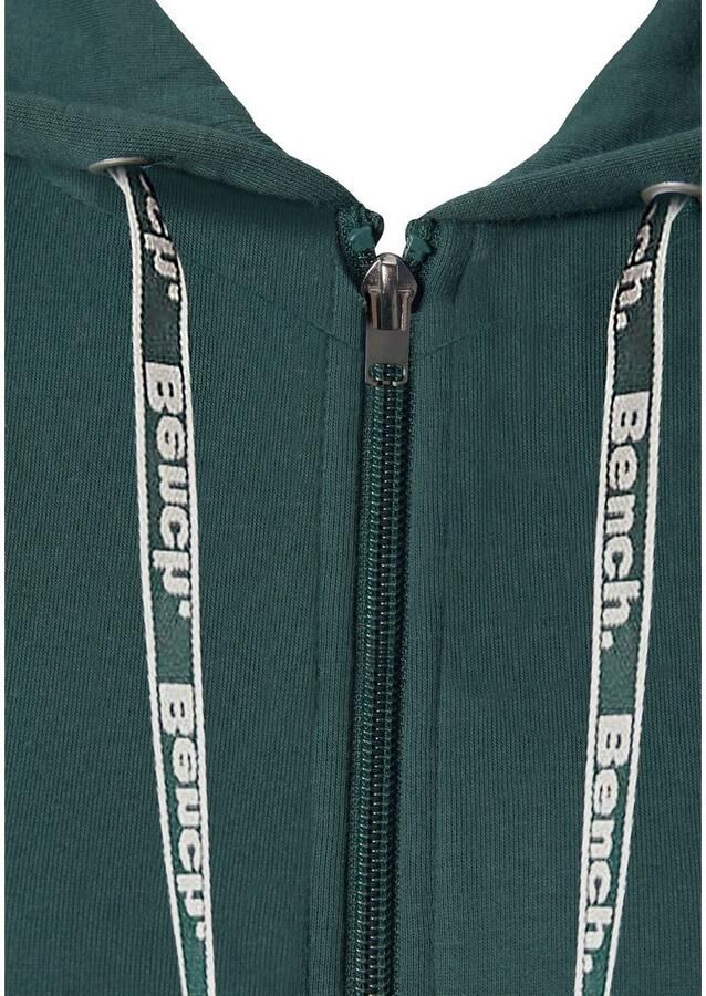 Bench. Loungewear Capuchonsweatvest met kleurafgebakende mouwen loungepak - Foto 2