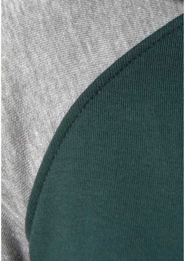 Bench. Loungewear Capuchonsweatvest met kleurafgebakende mouwen loungepak - Foto 3