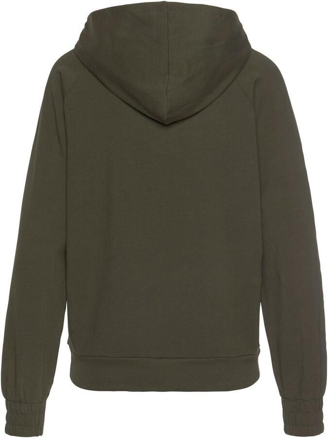 Bench. Loungewear Capuchonsweatvest met sportieve deelnaad loungepak