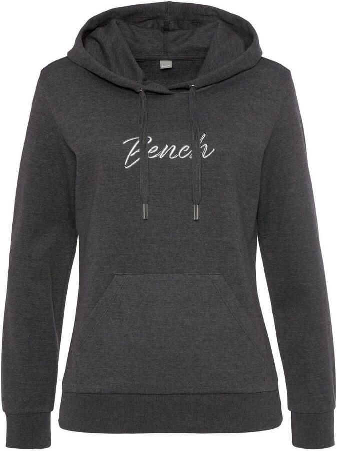Bench. Loungewear Hoodie -lounge hoodie- met glanzende logo-borduurwerk loungewear loungepak - Foto 2