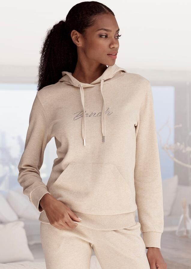 Bench. Loungewear Hoodie -lounge hoodie- met glanzende logo-borduurwerk loungewear loungepak - Foto 7
