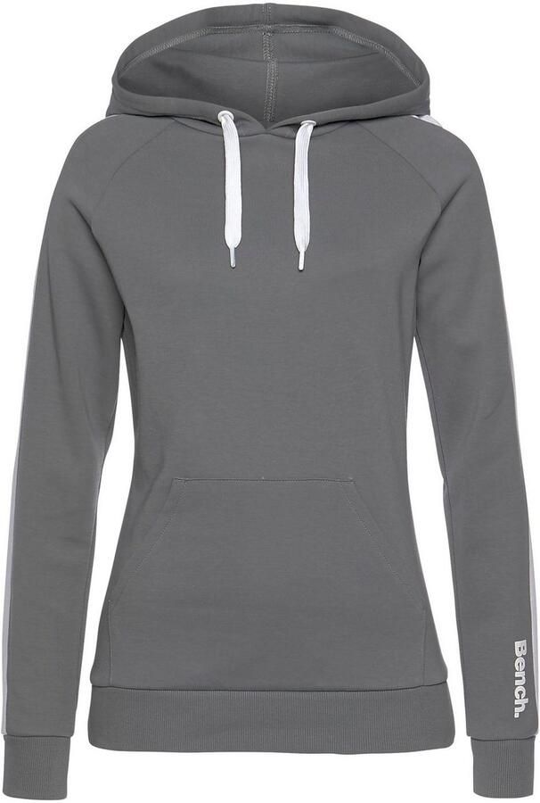 Bench. Loungewear Hoodie met zijstrepen en kangoeroe zak loungewear - Foto 5