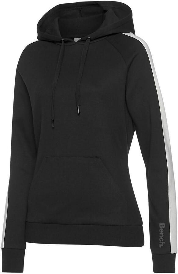 Bench. Loungewear Hoodie met zijstrepen en kangoeroe zak loungewear - Foto 5