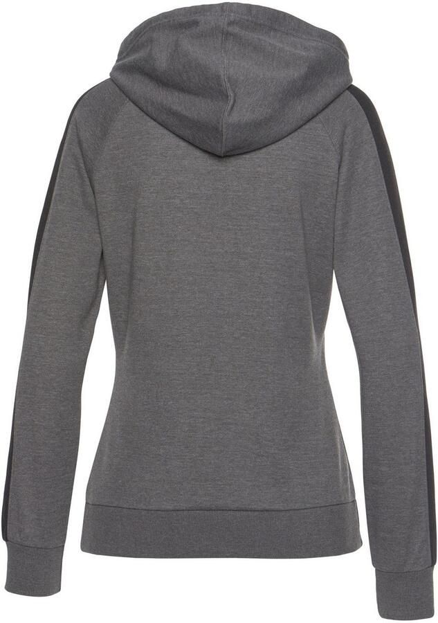 Bench. Loungewear Hoodie met zijstrepen en kangoeroe zak loungewear - Foto 4