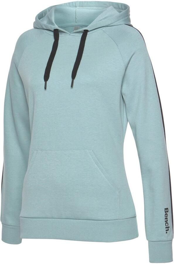 Bench. Loungewear Hoodie met zijstrepen en kangoeroe zak loungewear - Foto 5