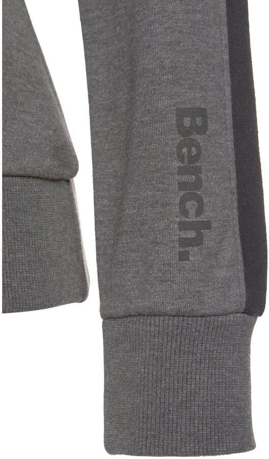 Bench. Loungewear Hoodie met zijstrepen en kangoeroe zak loungewear - Foto 6