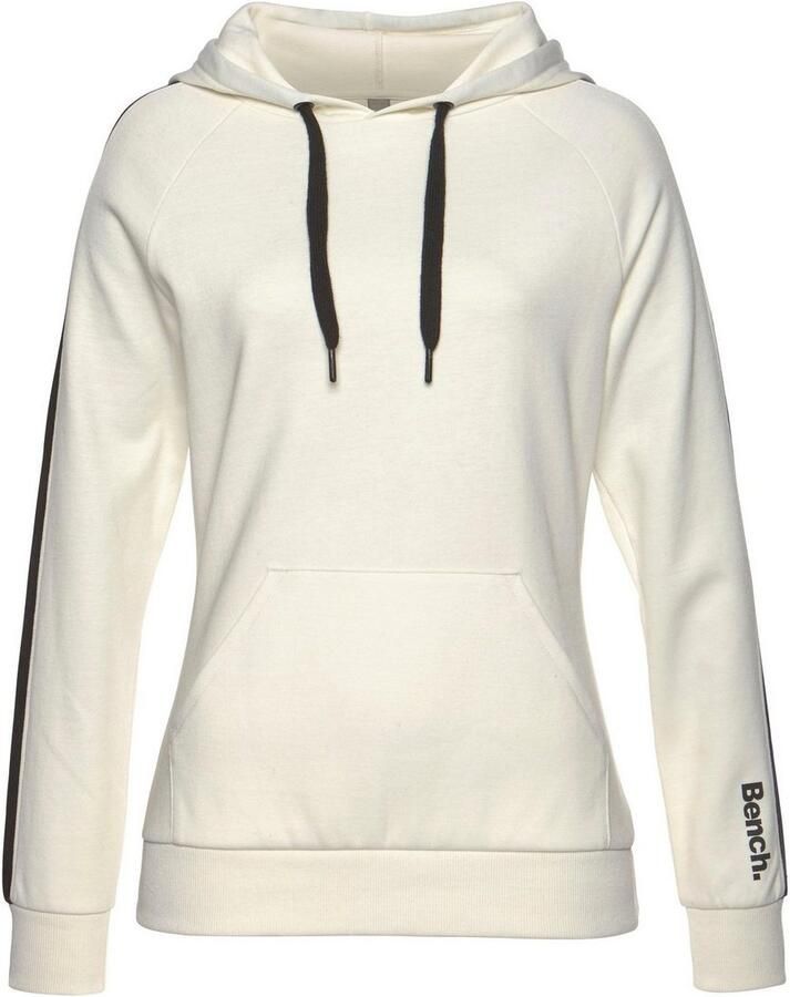 Bench. Loungewear Hoodie met zijstrepen en kangoeroe zak loungewear - Foto 6