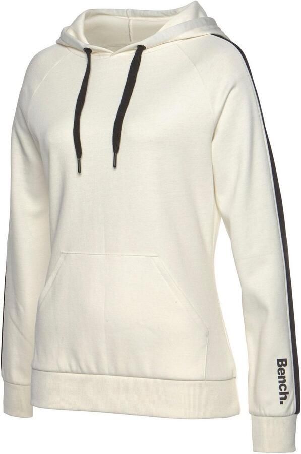 Bench. Loungewear Hoodie met zijstrepen en kangoeroe zak loungewear - Foto 4