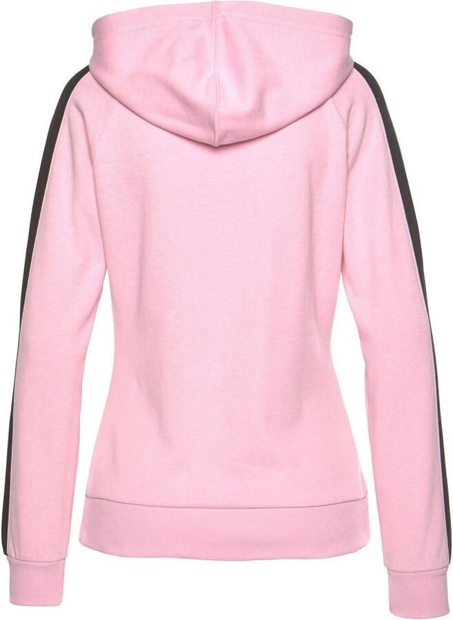 Bench. Loungewear Hoodie met zijstrepen en kangoeroe zak loungewear