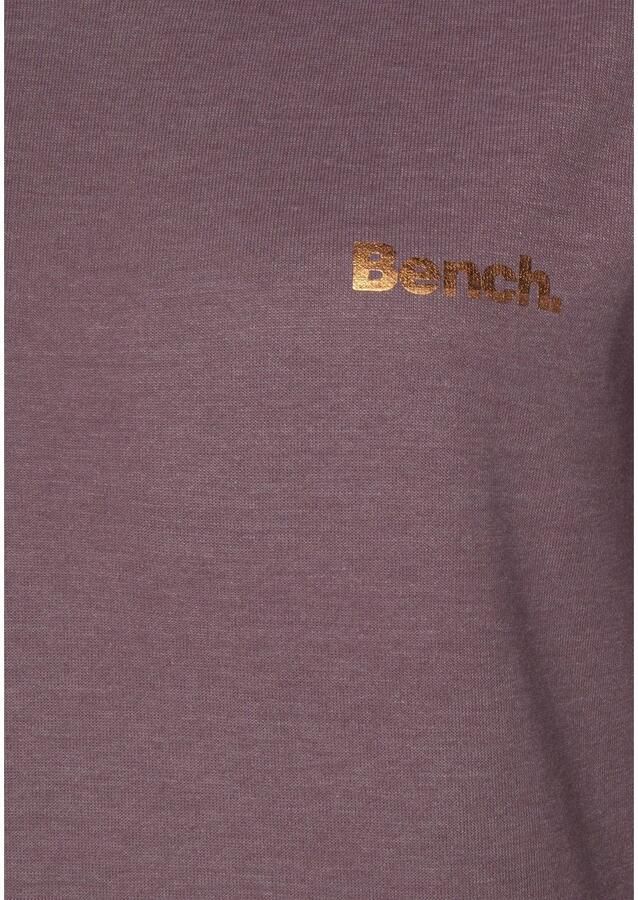 Bench. Loungewear Lang sweatshirt met staande kraag in laagjeslook en kangoeroezak loungewear - Foto 1
