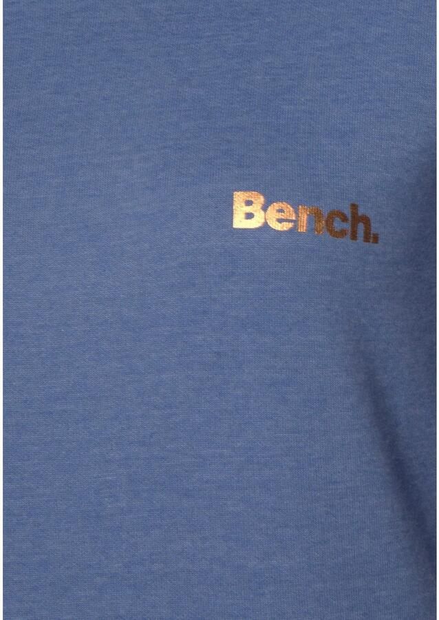 Bench. Loungewear Lang sweatshirt met staande kraag in laagjeslook en kangoeroezak loungewear