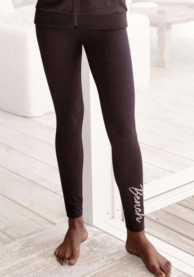 Bench. Loungewear Legging -Loungebroek met glanzende logo-borduurwerk loungewear - Foto 8