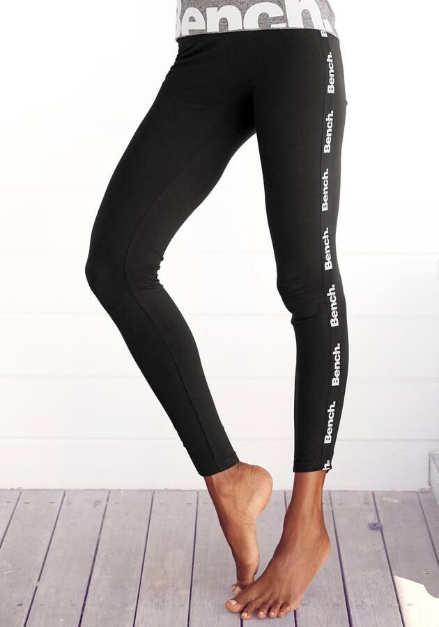 Bench. Loungewear Legging met gedessineerde tapestrepen - Foto 7