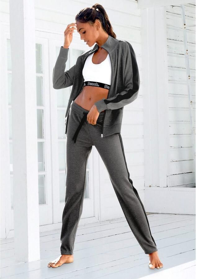 Bench. Loungewear Loungebroek met zijstrepen en rechte pijp loungewear - Foto 2