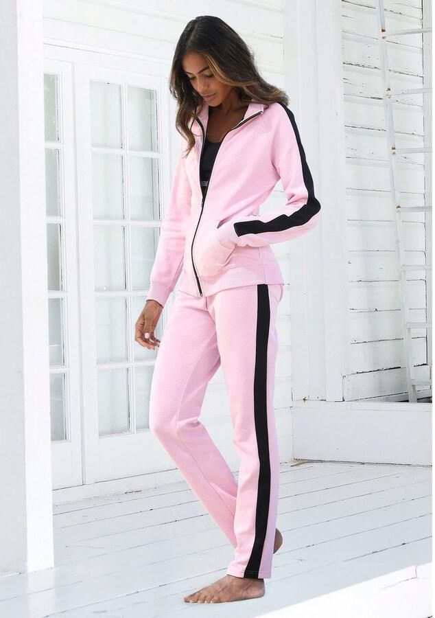 Bench. Loungewear Loungebroek met zijstrepen en rechte pijp loungewear - Foto 3