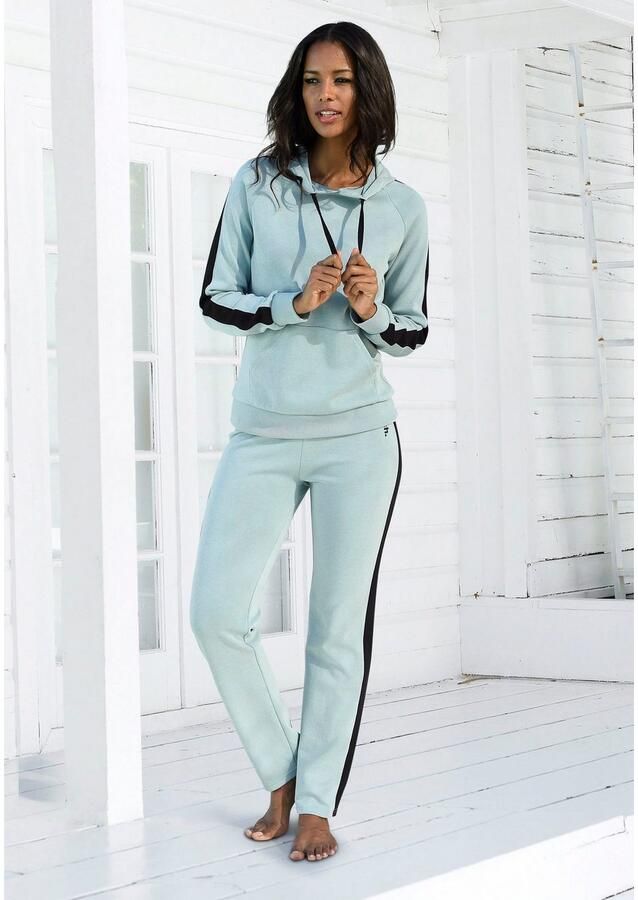 Bench. Loungewear Loungebroek met zijstrepen en rechte pijp loungewear - Foto 3