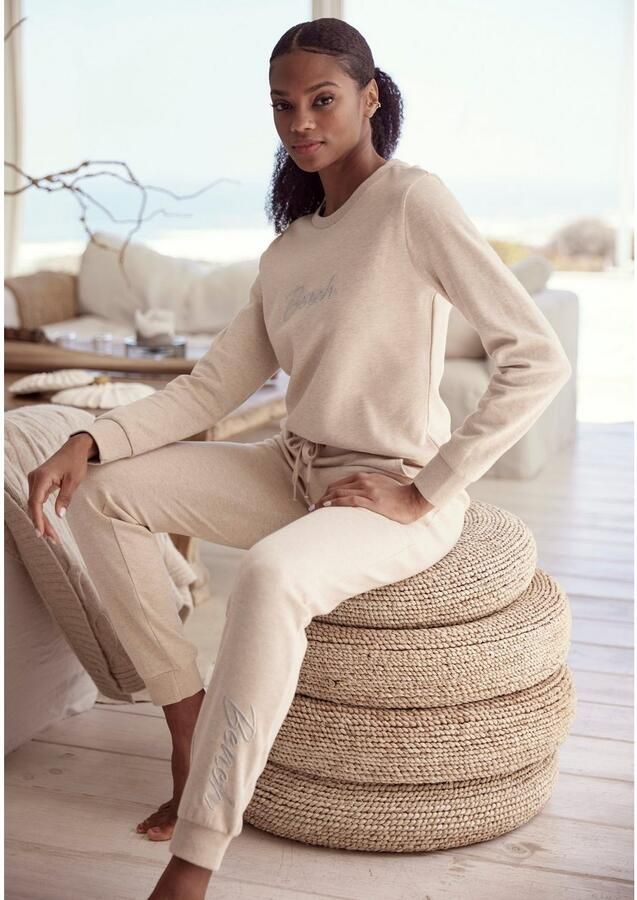 Bench. Loungewear Relaxbroek -loungebroek sweatbroek met glanzende logo-borduurwerk loungewear loungepak - Foto 2