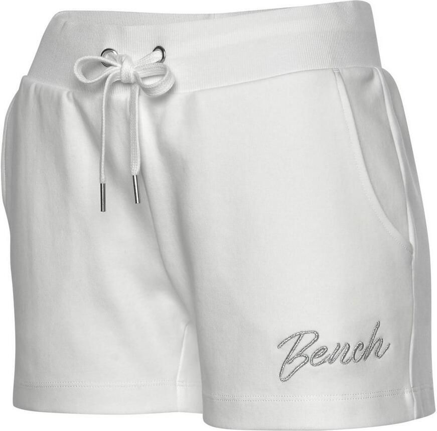 Bench. Loungewear Relaxshorts met klein glanzend logo-borduurwerk loungepak