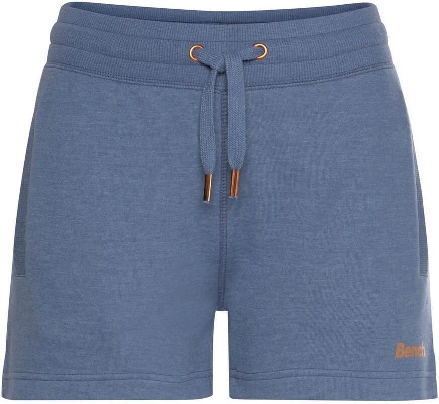 Bench. Loungewear Relaxshorts Sweatbroek met korte zijopeningen en zijzakken loungewear
