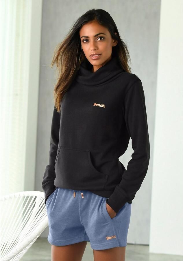 Bench. Loungewear Relaxshorts Sweatbroek met korte zijopeningen en zijzakken loungewear - Foto 4