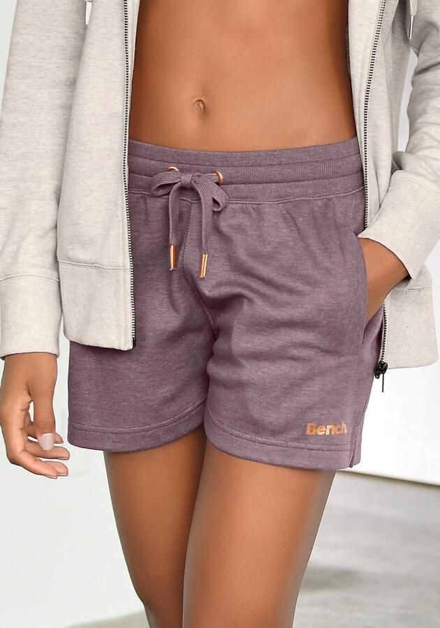 Bench. Loungewear Relaxshorts Sweatbroek met korte zijopeningen en zijzakken loungewear - Foto 6