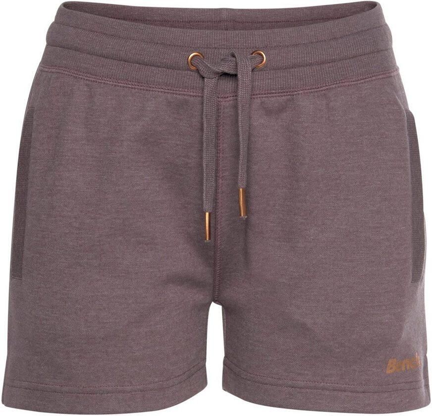 Bench. Loungewear Relaxshorts Sweatbroek met korte zijopeningen en zijzakken loungewear