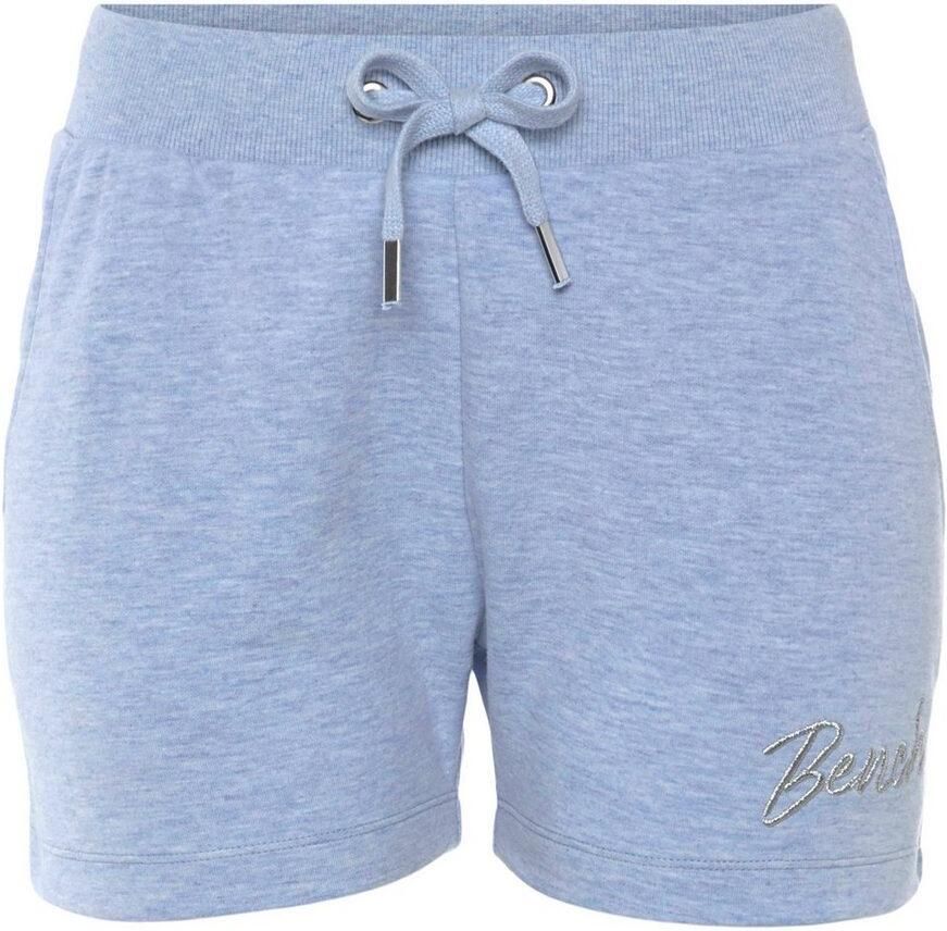 Bench. Loungewear Relaxshorts -sweatshorts lounge-shorts met kleine glanzende logostiksel loungewear - Foto 2
