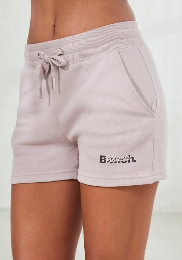 Bench. Loungewear Short met logoprint en borduursel - Foto 5