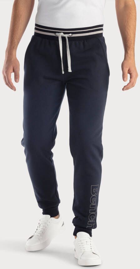 Bench. Loungewear Sweatbroek met logoprint op de pijp