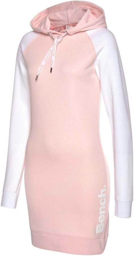 Bench. Loungewear Sweatjurk met capuchon en contrastkleurige mouwen - Foto 5