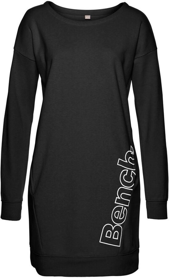 Bench. Loungewear Sweatjurk met logoprint opzij - Foto 3