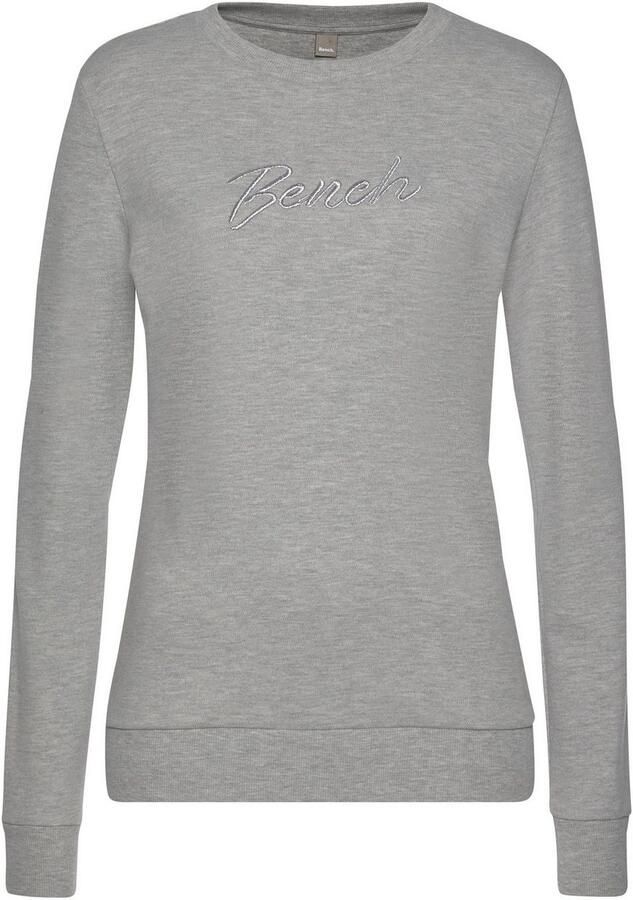 Bench. Loungewear Sweatshirt Loungeshirt met geborduurd logo loungewear - Foto 4