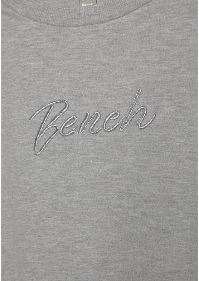 Bench. Loungewear Sweatshirt Loungeshirt met geborduurd logo loungewear