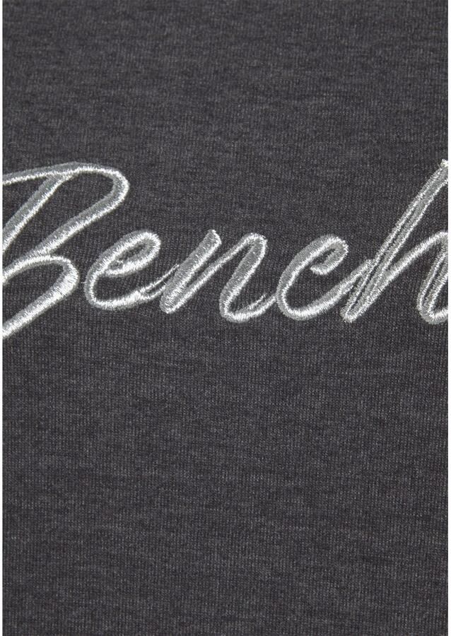 Bench. Loungewear Sweatshirt Loungeshirt met glanzende logo-borduurwerk loungewear - Foto 3