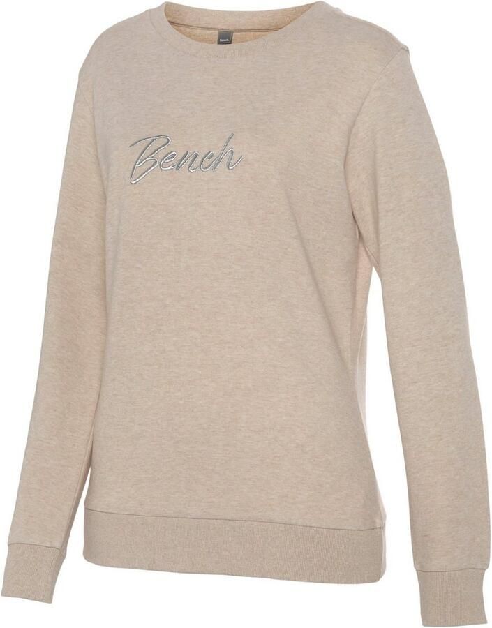 Bench. Loungewear Sweatshirt Loungeshirt met glanzende logo-borduurwerk loungewear - Foto 2