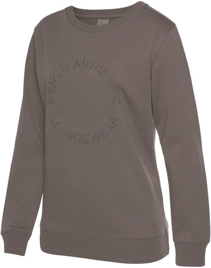 Bench. Loungewear Sweatshirt Met geborduurd logo met ronde logostiksel loungewear - Foto 2