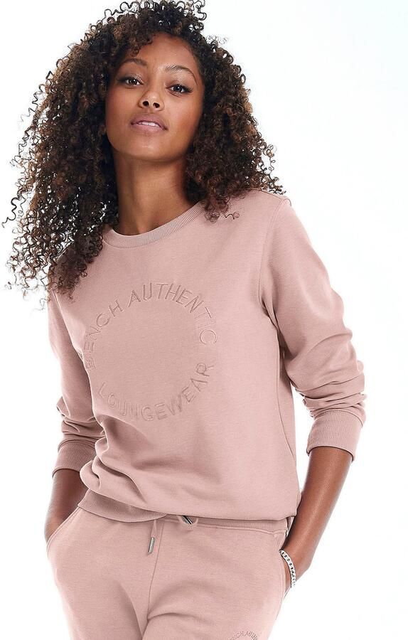 Bench. Loungewear Sweatshirt Met geborduurd logo met ronde logostiksel loungewear - Foto 6