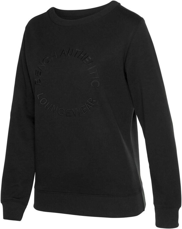Bench. Loungewear Sweatshirt Met geborduurd logo met ronde logostiksel loungewear - Foto 2